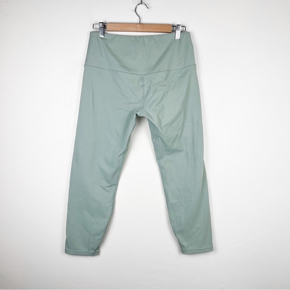 Varley Whitley High Rise Jersey Leggings in Sage Green Shadow Gray Size XL - Picture 10 of 16